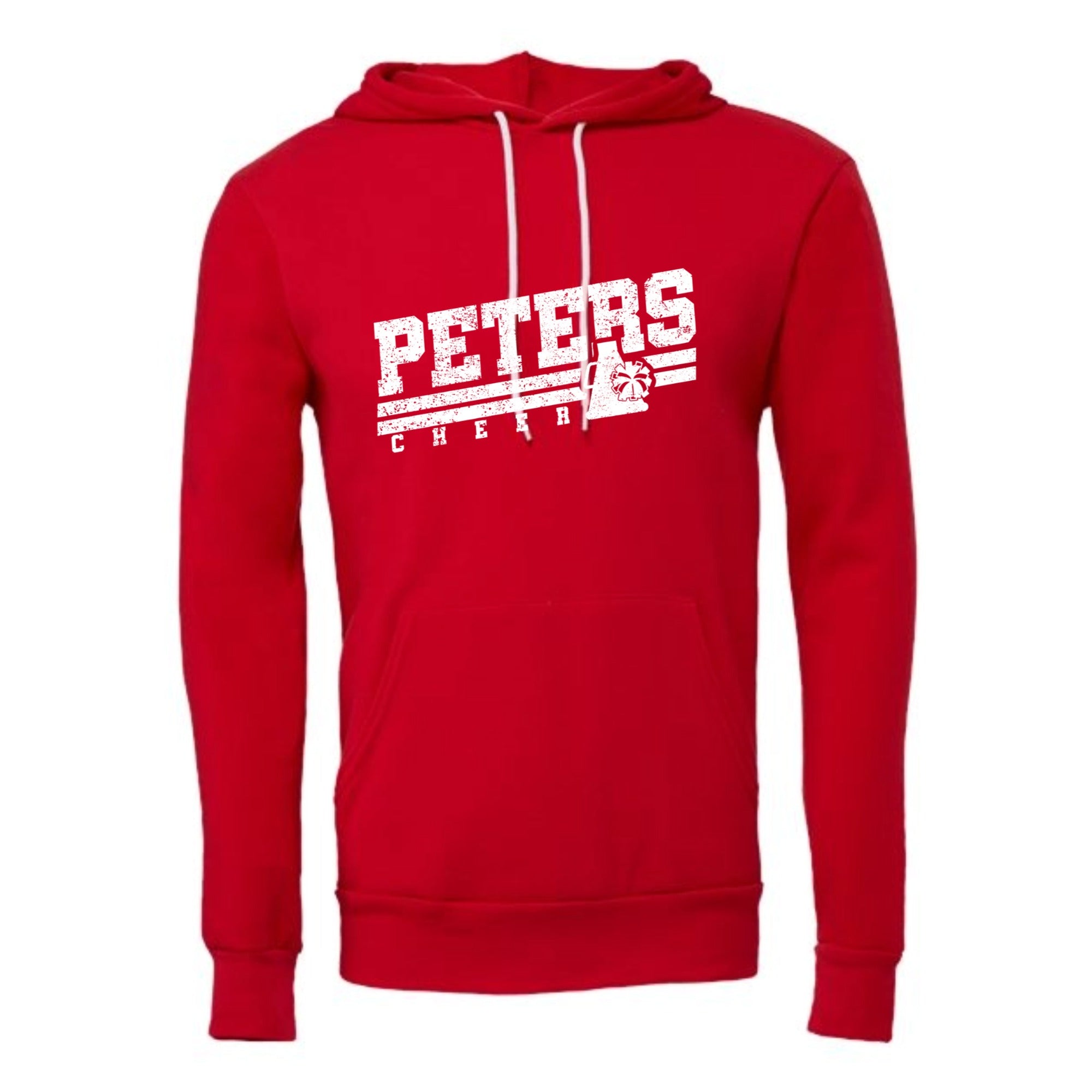 Peters Cheer Slant Unisex Fleece Hoodie