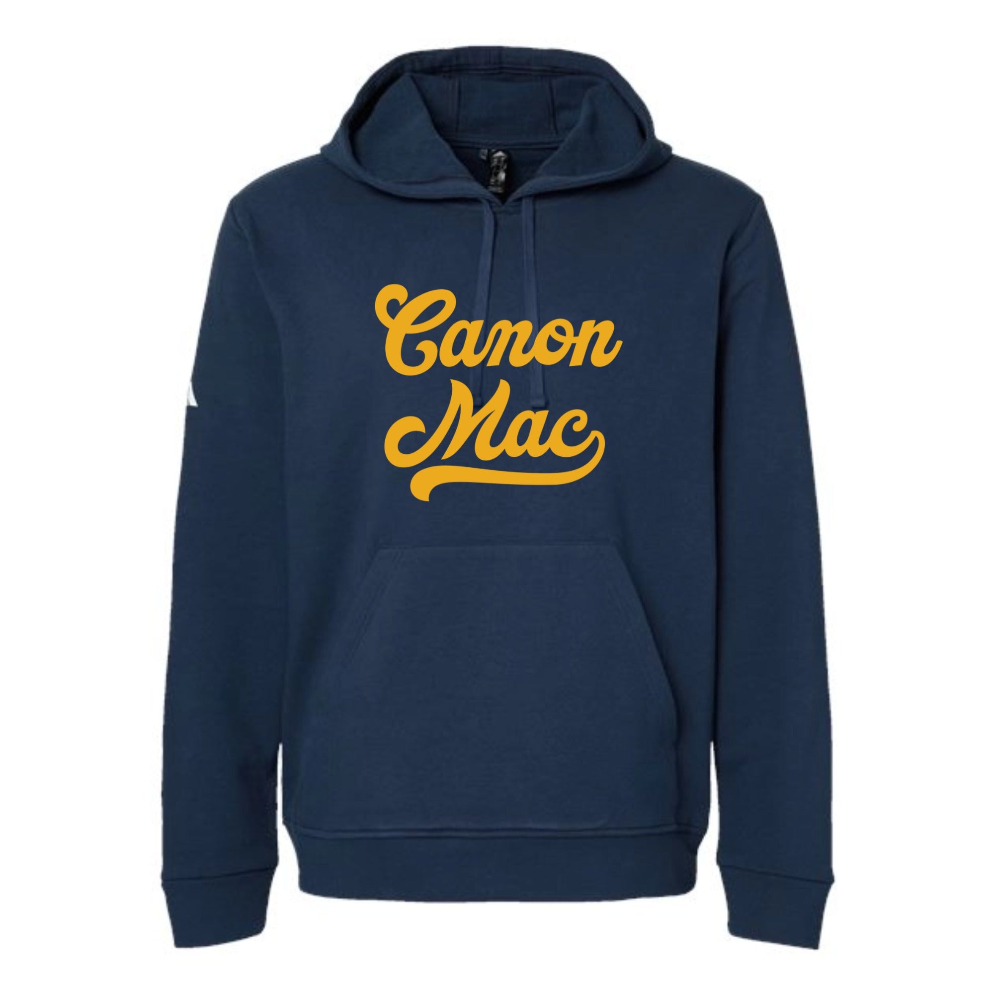 Canon Mac Script Fleece Hooded Unisex Sweatshirt