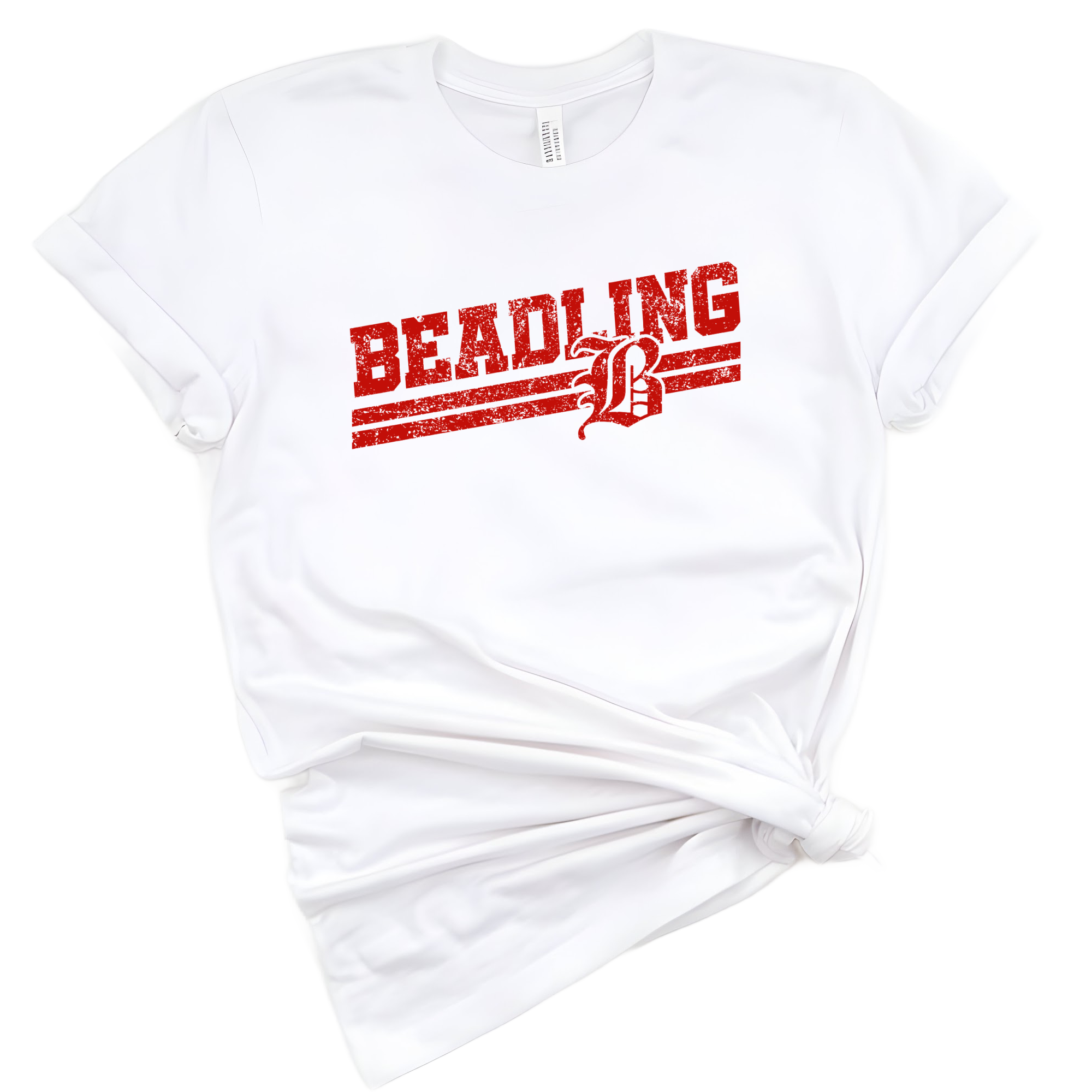 Beadling Slant Red