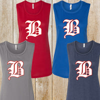 Beadling Womens Muscle Tank