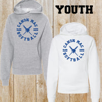 CM Softball Independent Trading Midweight Youth hoodie