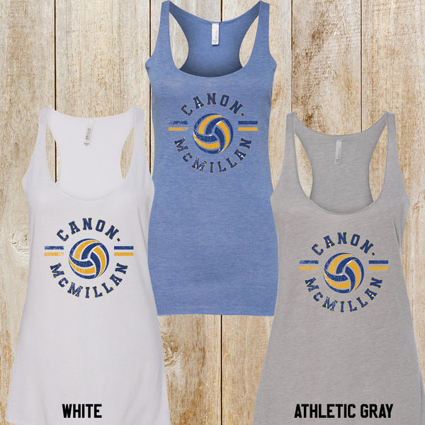 Canon Mac Volleyball Womens Racerback Tank