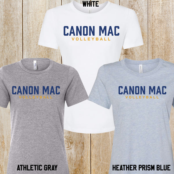 Canon Mac Volleyball women's relaxed fit tee