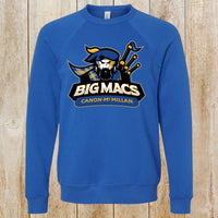 Canon Mac mascot fleece crewneck sweatshirt