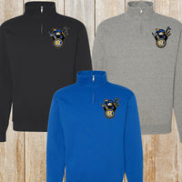 CM Basketball 1/4 zip fleece - mascot