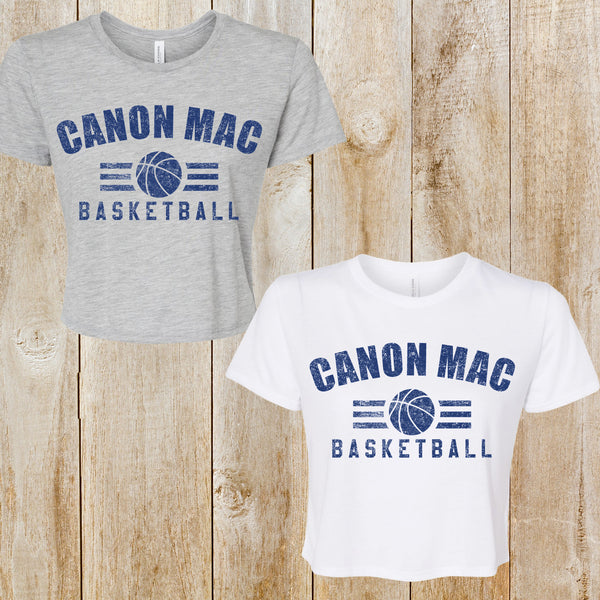 CM Basketball Flowy Crop tee