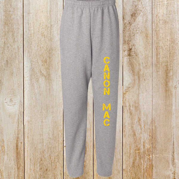 CM Basketball open-bottom sweatpants