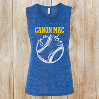 Canon Mac Game Day Baseball/Softball Women's Muscle Tank