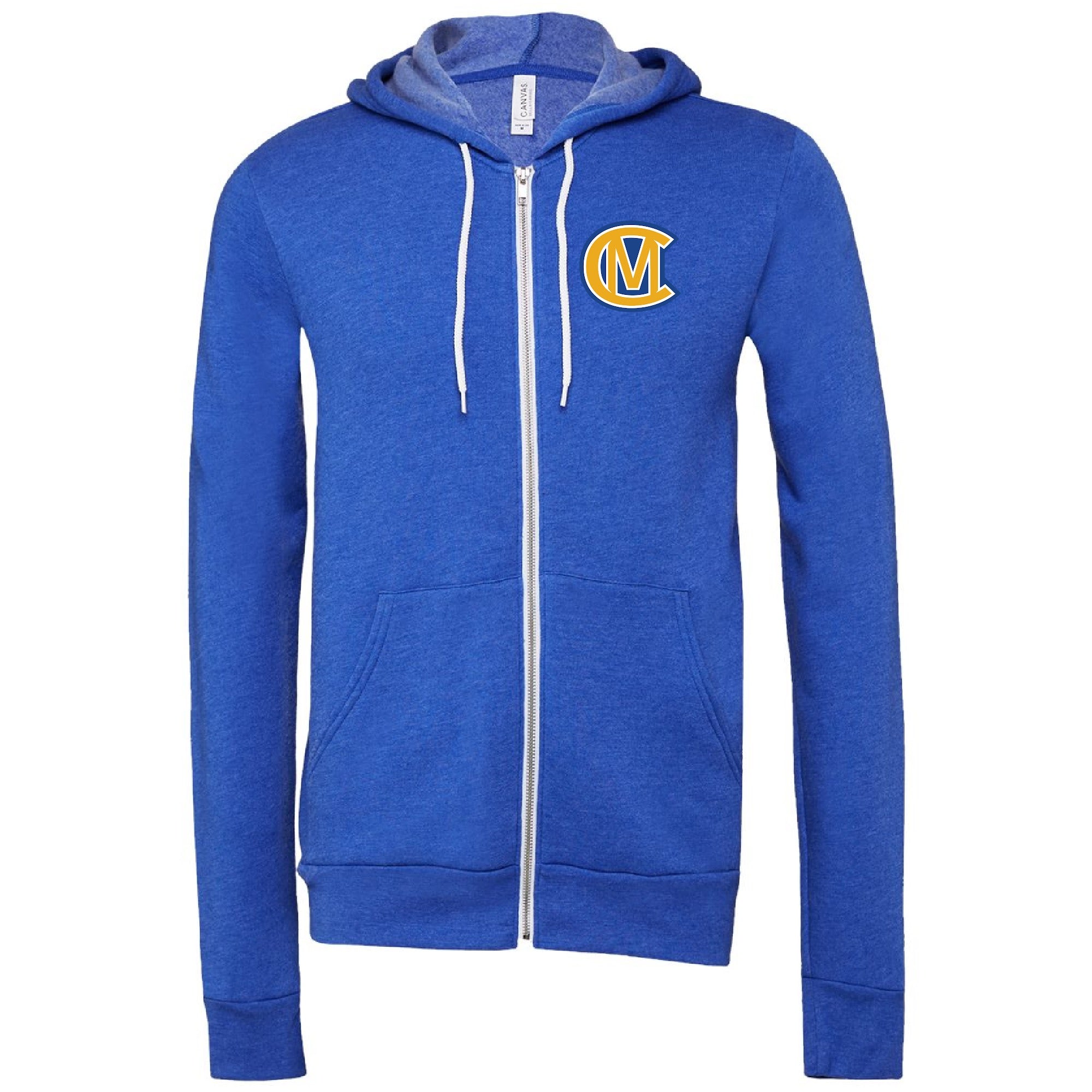 CM Swim full-zip CM logo