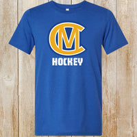CM Hockey Logo Design Unisex tee