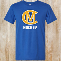 CM Hockey Logo Design Unisex tee