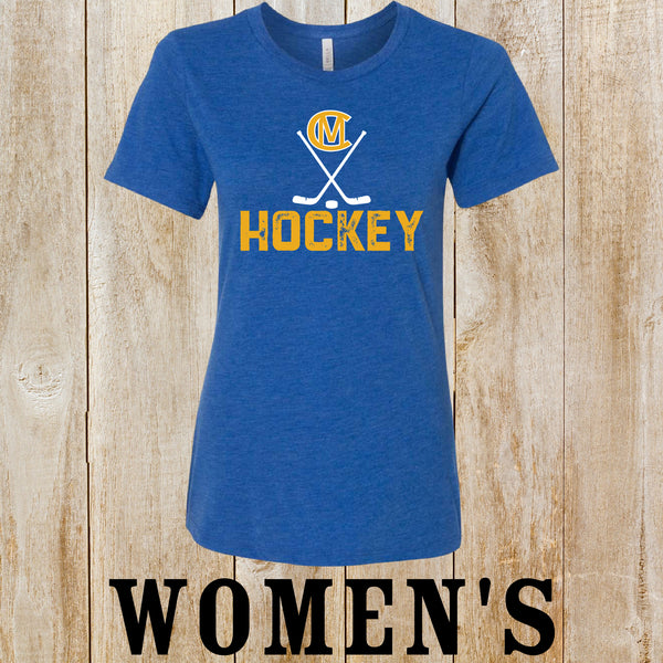 CM Hockey Stick Design Women's tee