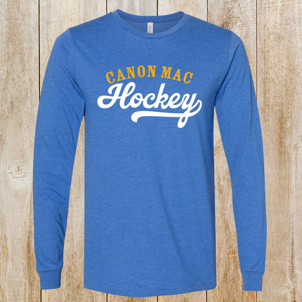 CM Hockey Vintage Design long sleeved tee