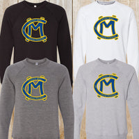 CM Inline Hockey Bella + Canvas fleece crew neck