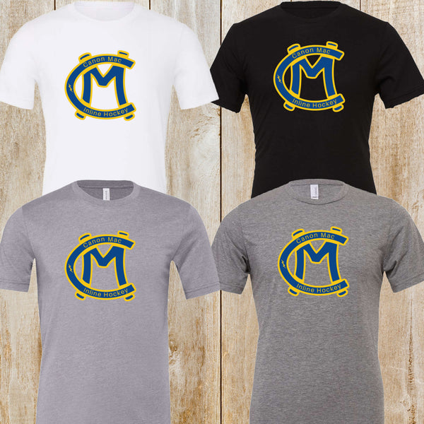 CM Inline Hockey tri-blend unisex tee