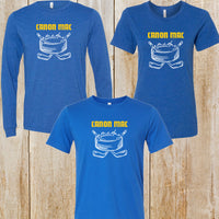 CM Inline Hockey tri-blend tee (Women's, Unisex, and Long-Sleeved)