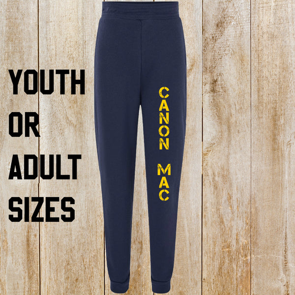 CM Basketball Navy Joggers - youth or adult