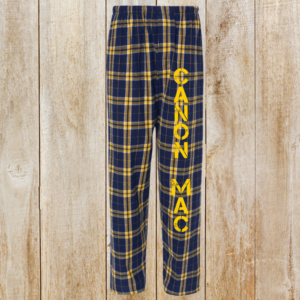 Canon Mac Flannel PJ Pants - youth and adult