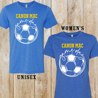 Canon Mac Game Day Soccer triblend tee