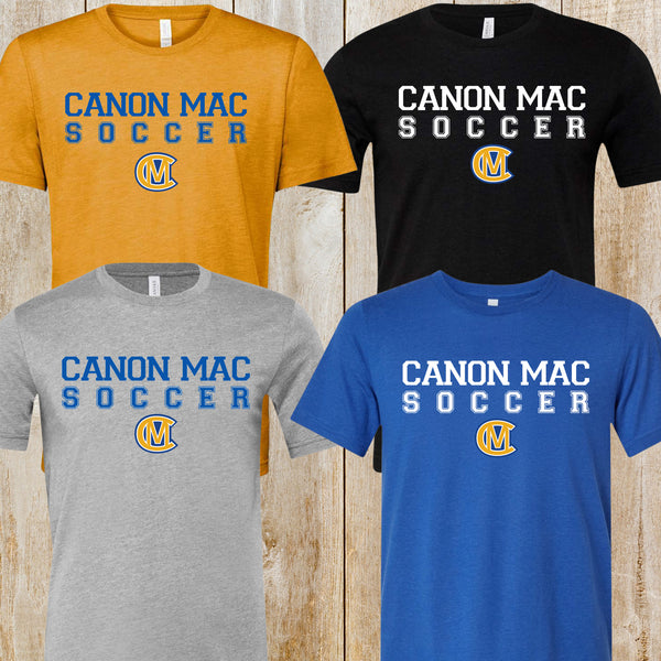 Canon Mac soccer tee - unisex and youth