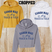 CM Track Bella + Canvas CROP hoodie