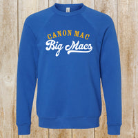 Hills Henderson Canon Mac Big Mac fleece crewneck sweatshirt