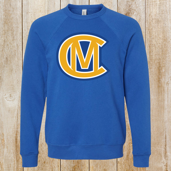 Hills Henderson logo fleece crewneck sweatshirt