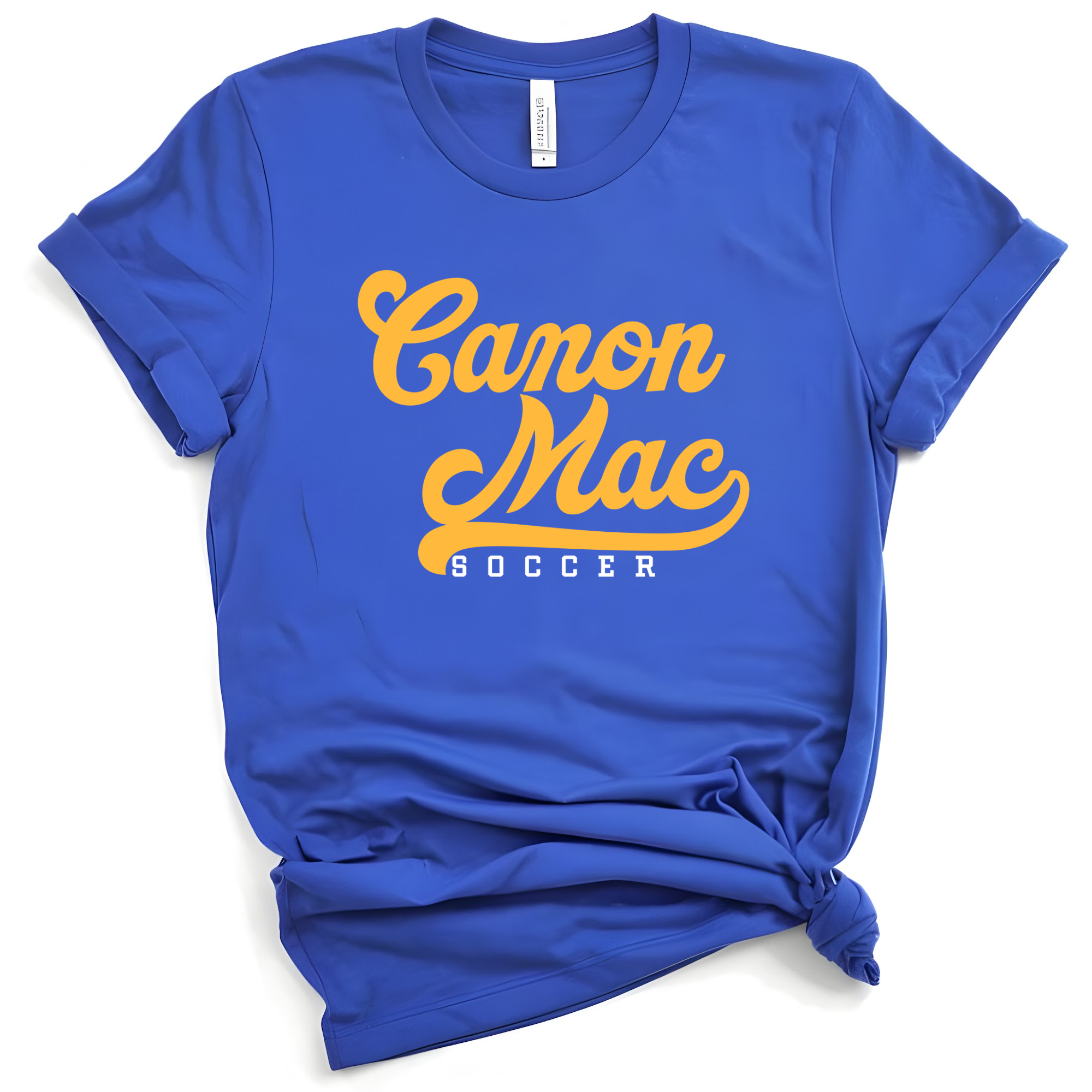 Lady Macs Soccer Cursive