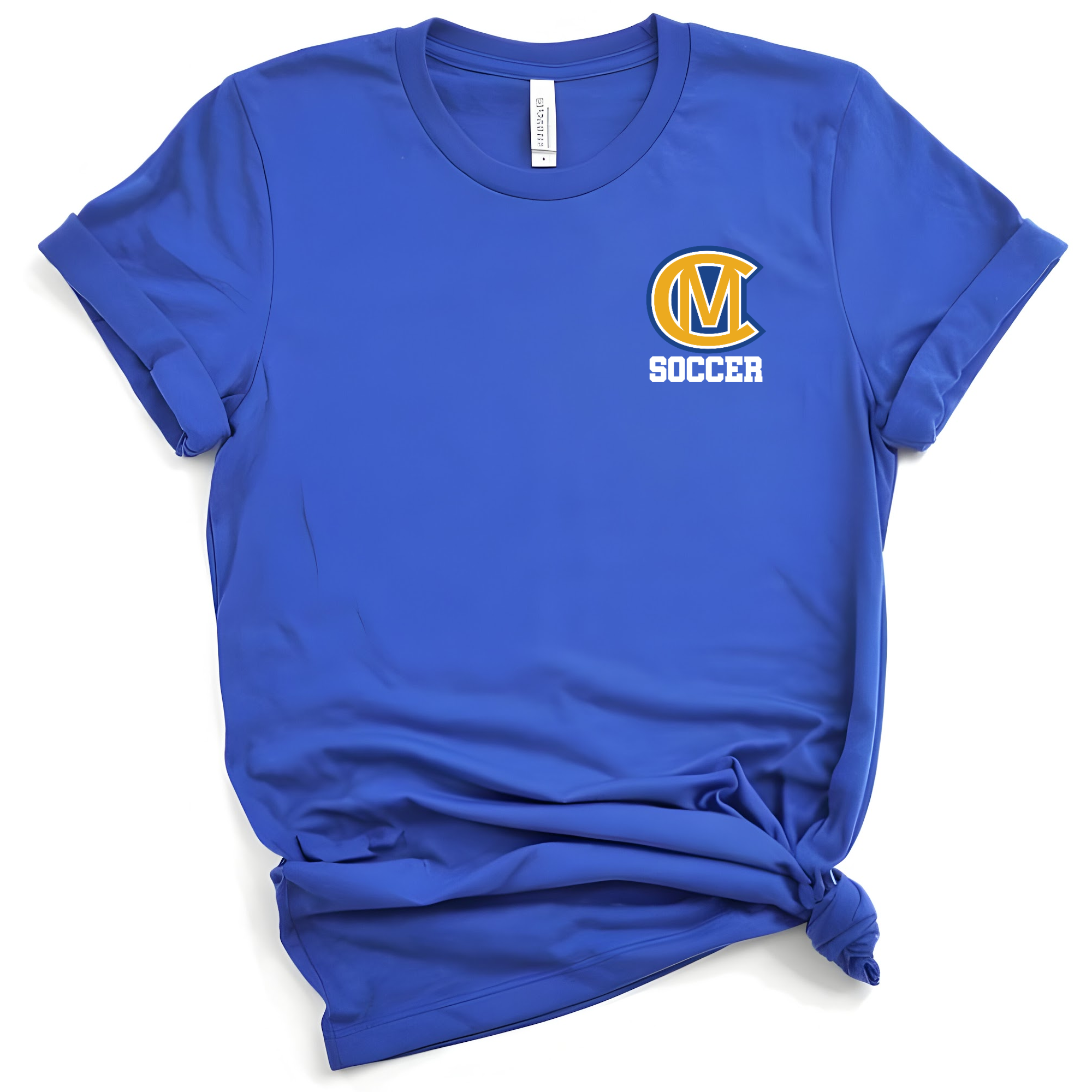 Lady Macs Soccer Pocket Logo