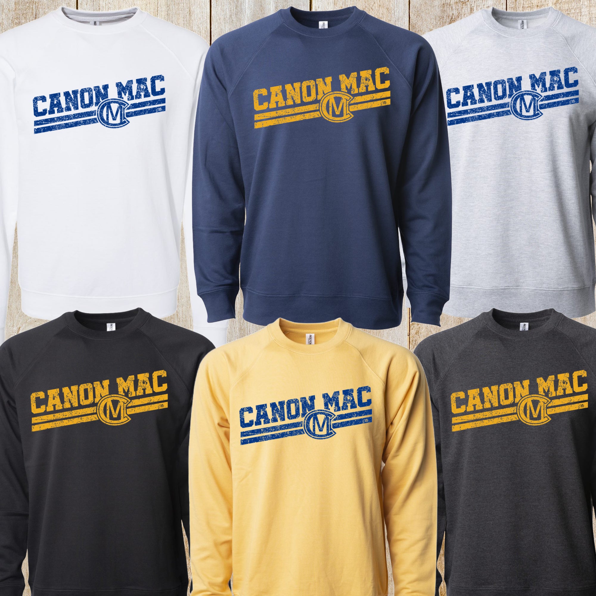 Borland Manor lightweight loopback Terry crewneck sweatshirt