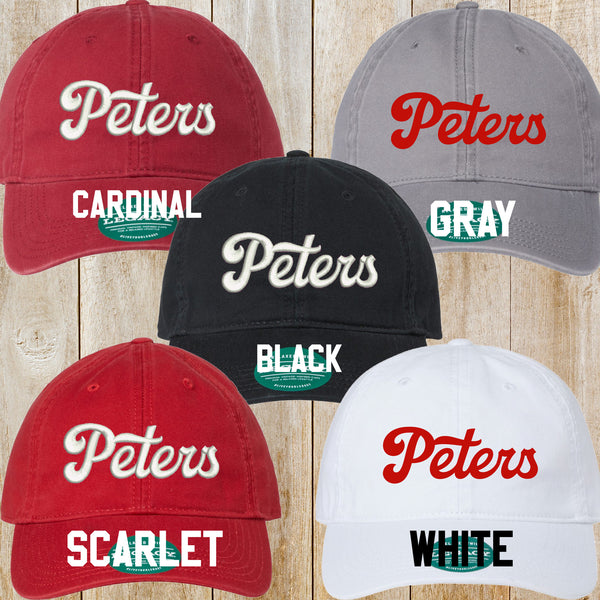 Peters embroidered Legacy Dad Hat