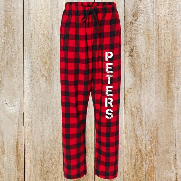 Peters Flannel PJ Pants - Youth and Adult