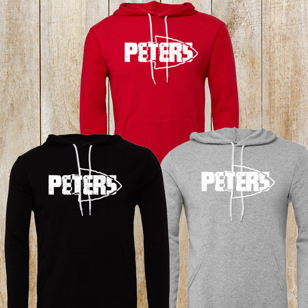 Peters Unisex Bella + Canvas fleece hoodie