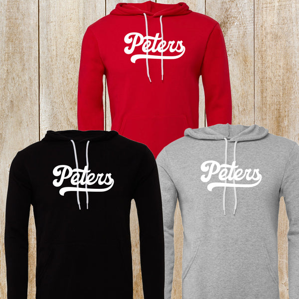 Peters Unisex Bella + Canvas fleece hoodie