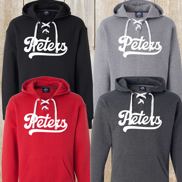 Peters Lace up Hoodie