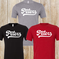 Peters tri-blend unisex tee