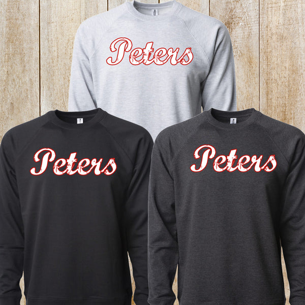 Peters Lightweight Loopback Terry crewneck sweatshirt