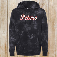 Peters tie-dyed hoodie (unisex and youth)