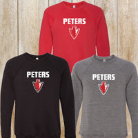 Peters Bella + Canvas fleece crew neck