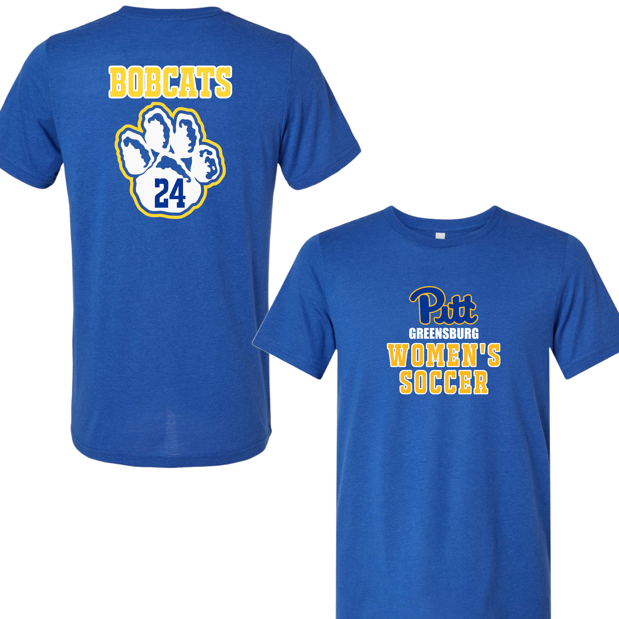 Pitt Greensburg Women's soccer Block Front