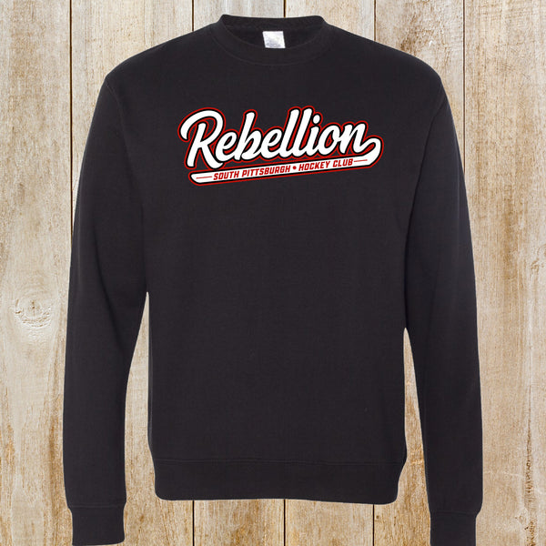 Rebellion fleece crewneck sweatshirt