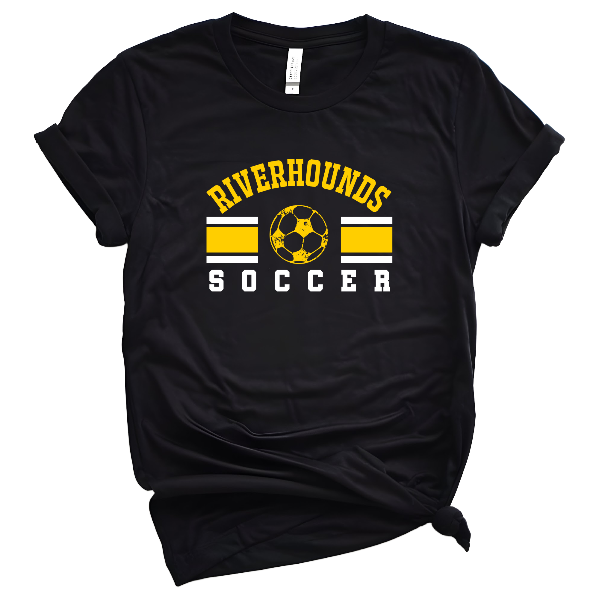 Riverhounds Bold Gold White