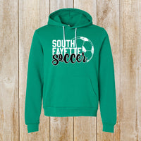 South Fayette Soccer Unisex Bella + Canvas fleece hoodie