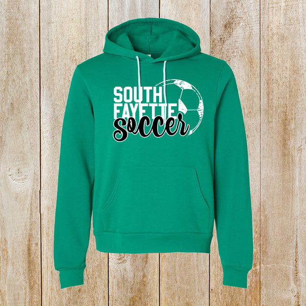 South Fayette Soccer Unisex Bella + Canvas fleece hoodie