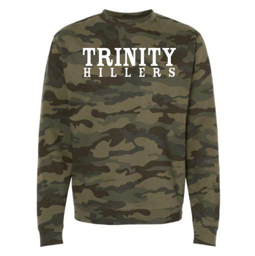 Trinity Hillers Camo Crewneck Sweatshirt