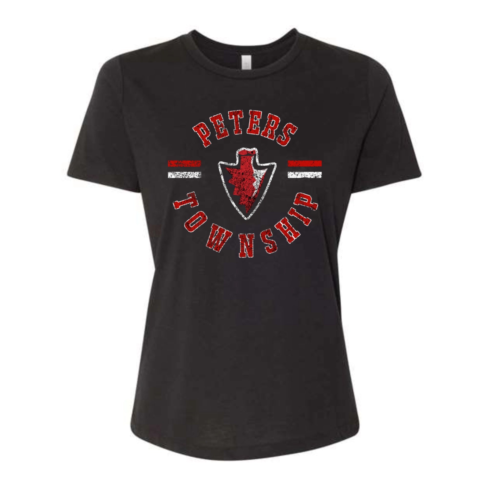 Peters Arrowhead Circle Women's Tri-blend Relaxed Fit Tee