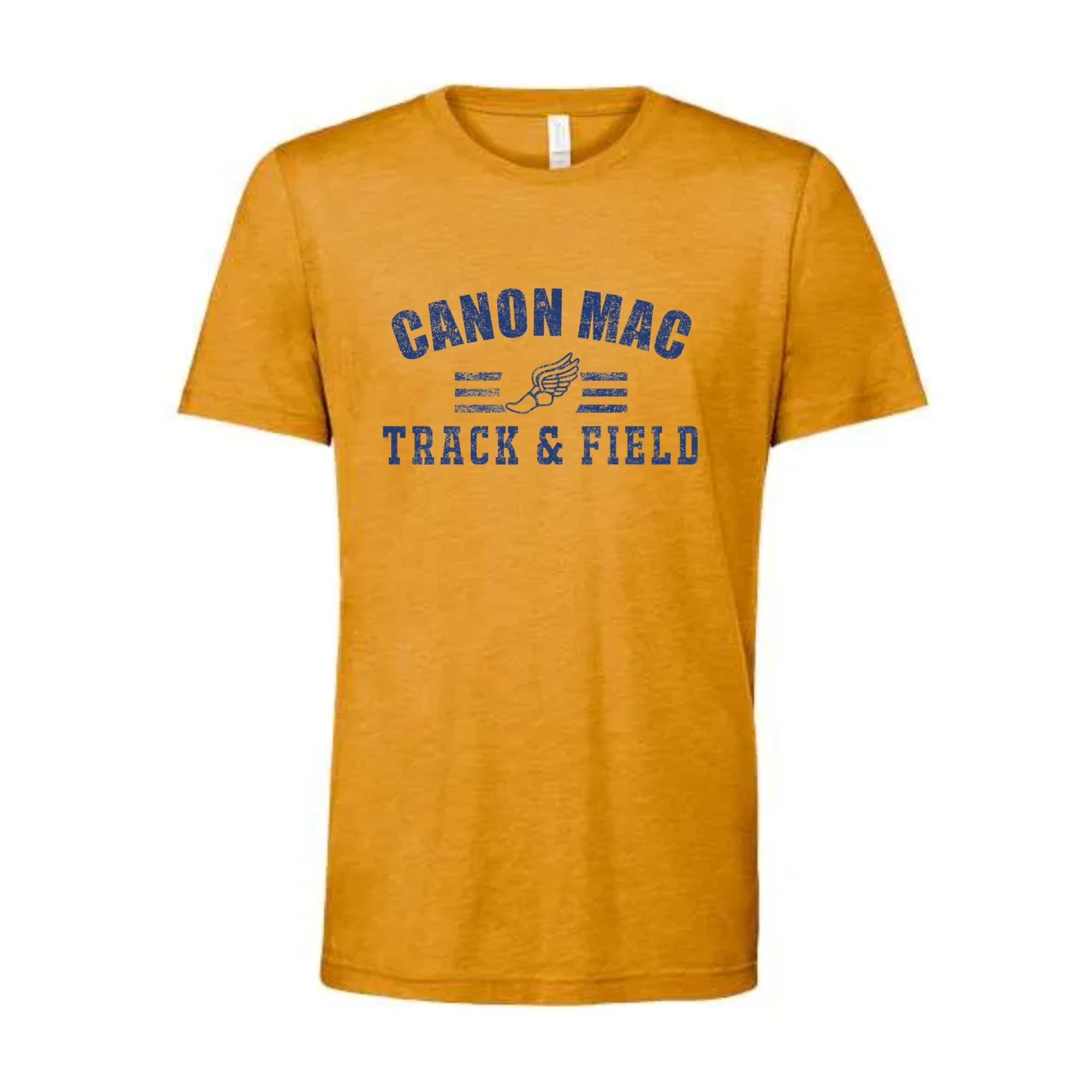 Canon Mac Track and Field Bold Tri-blend Unisex Tee