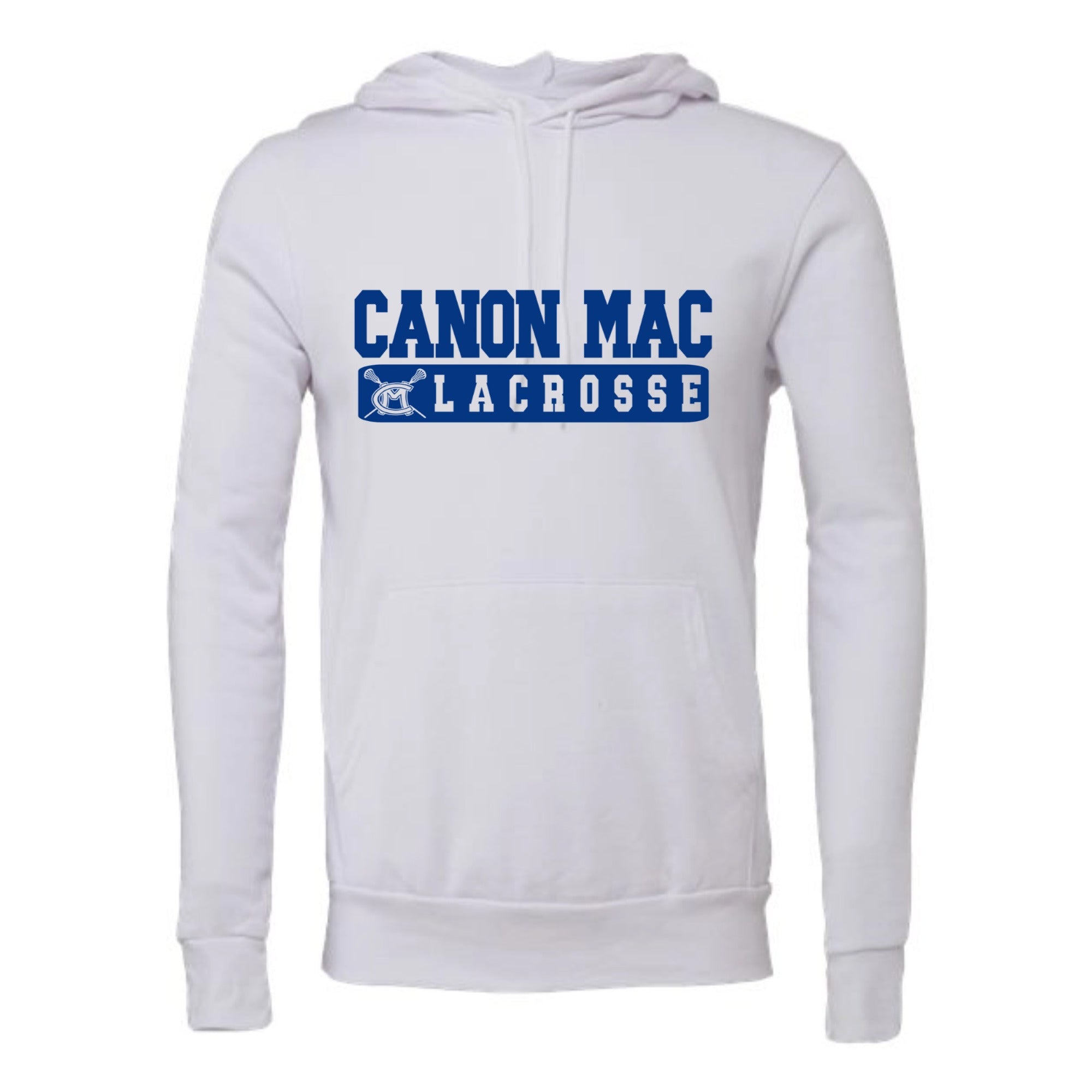 Canon Mac Lacrosse Block Unisex Fleece Hoodie