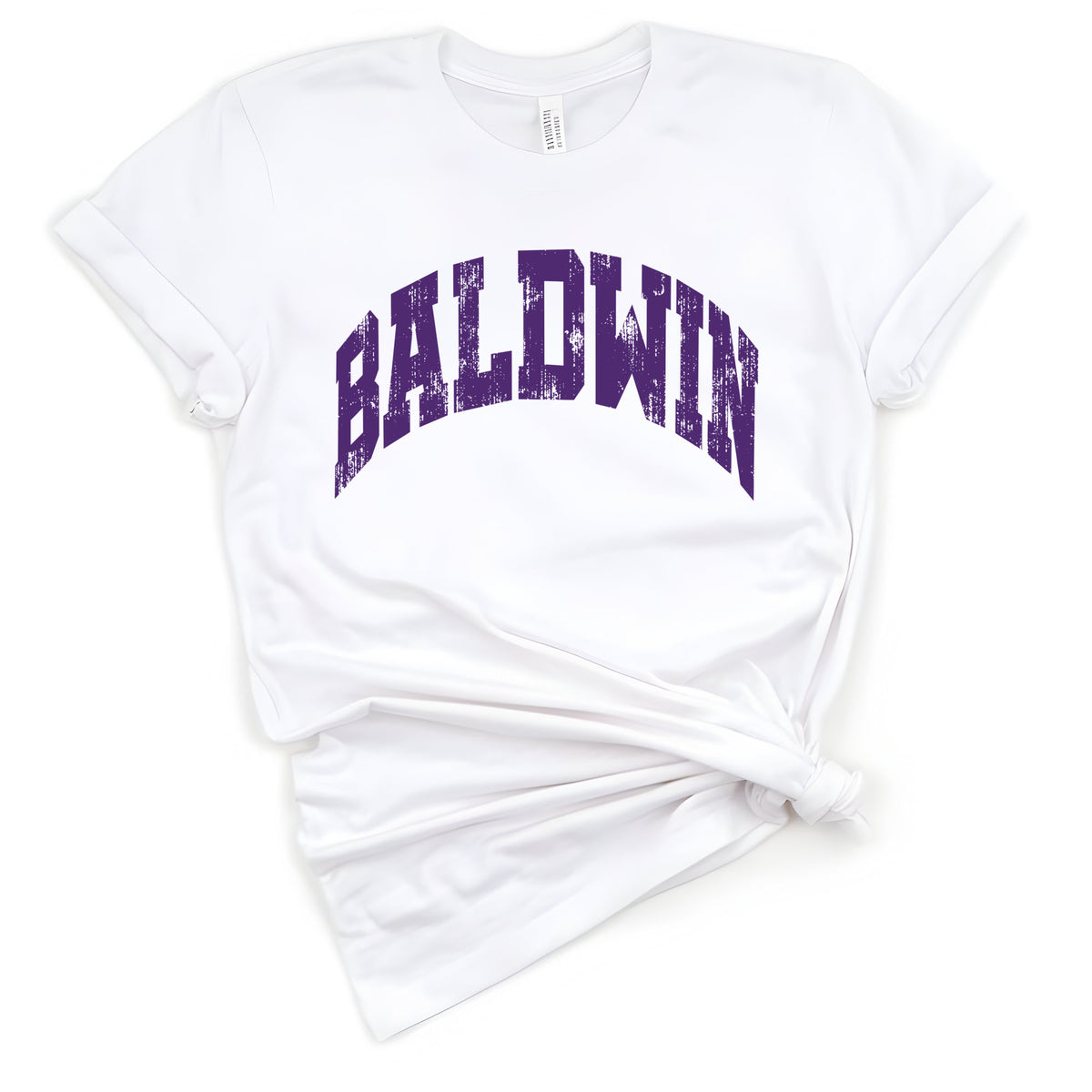 Baldwin Distressed Varsity (purple)