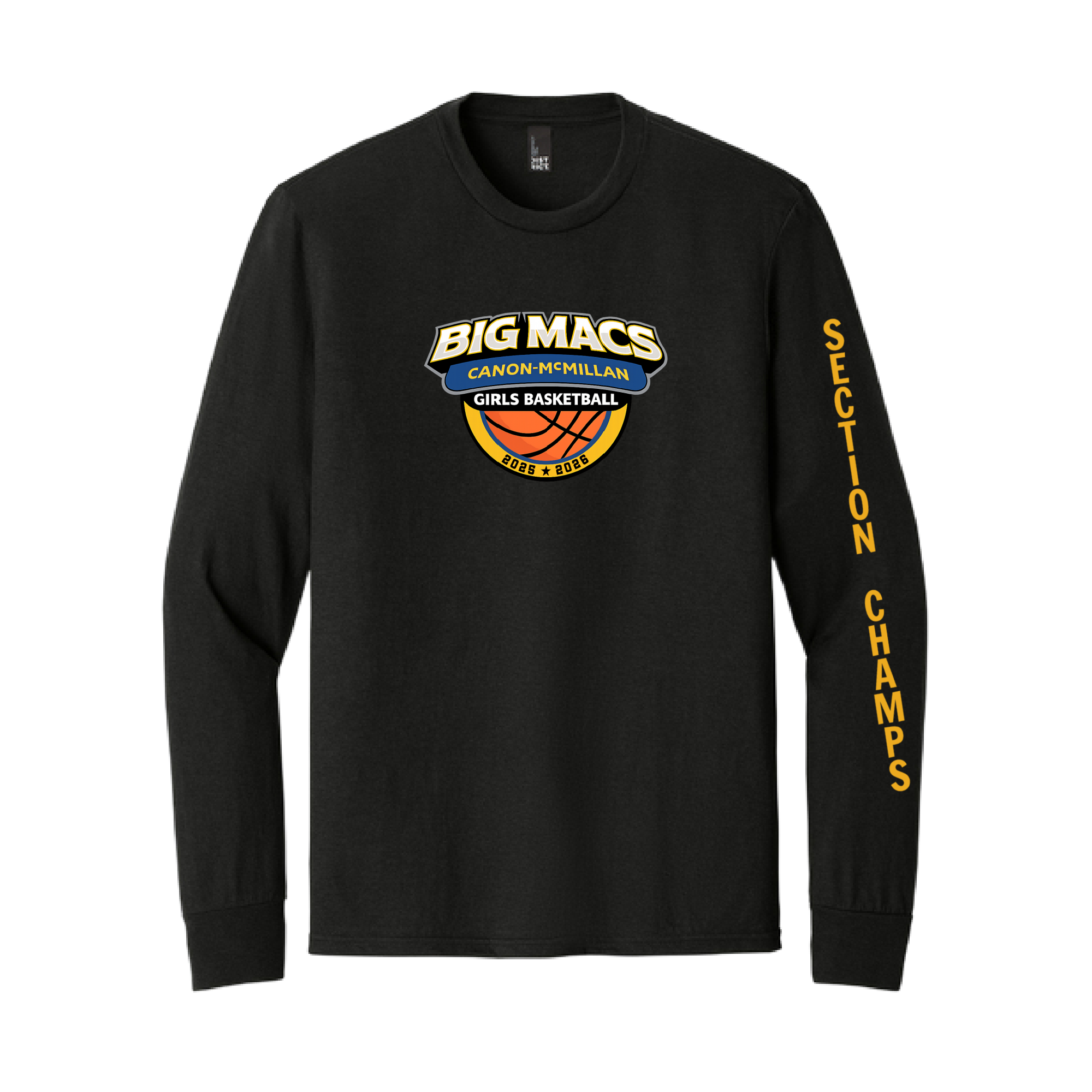 CM Girls Bball Section Champion Playoff tee